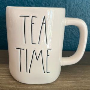 NWT Rae Dunn "Tea Time" Mug
